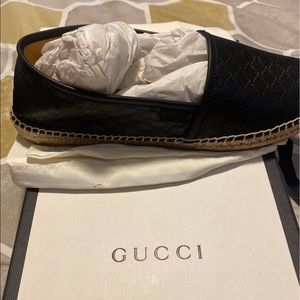 Brand new. Black loafers.